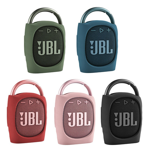 Funda Protectora Silicona Para Jbl Clip4 Altavoz Bluetooth