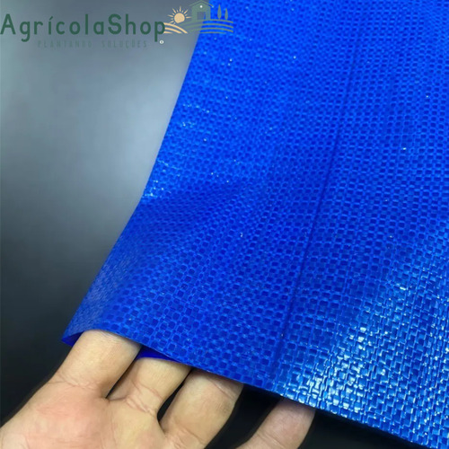 Cortina Avícola Azul Galinheiro 2,60x40m Kit Instalação