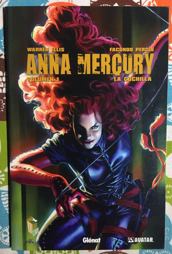 Warren Ellis´s Anna Mercury La Cuchilla Tomo Edit Glenat