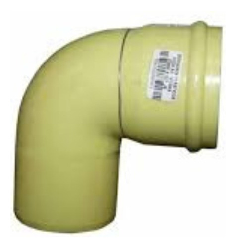 Codo 2  X 90 Amarillo Pvc