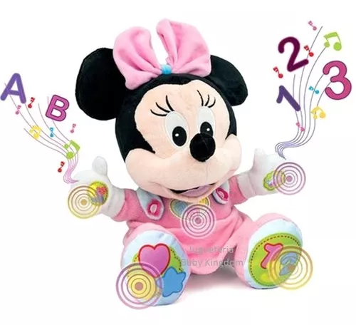 Juego Juguete Bebe Niña Muñeco Disney Minnie Original Enseña | Envío gratis
