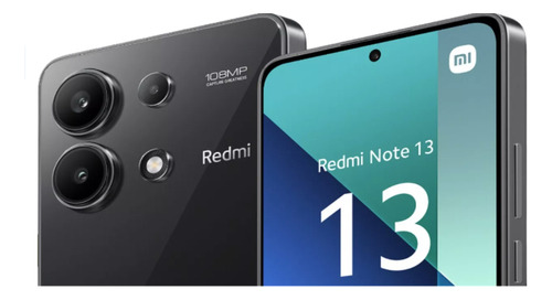 Xiaomi Redmi Note 13 - 8gb Ram, 128gb, Dual Sim Negro