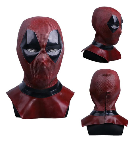 Deadpool-casco De Cabeza Completa Para Adultos