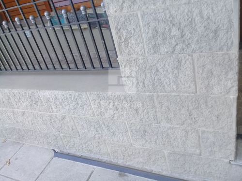 Revestimiento Símil Bloque Ladrillo Rustico Placa De Cemento