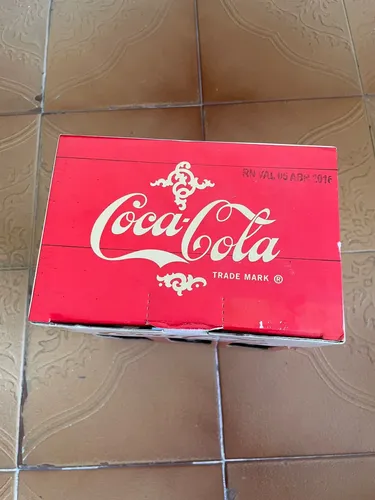 Kit Coca Cola Retro Historico Com 6 Garrafas Cheias- Lacrado