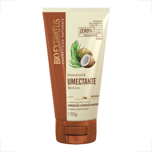 Kit Nutrição Umectante Óleo De Coco Bio Extratus 4 Produtos