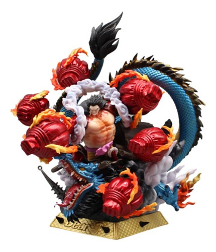 Figura   Luffy Gear 4 Puños 25 Cm One Piece 