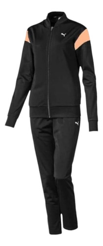 Conjunto Deportivo Puma Negro Mujer Original 