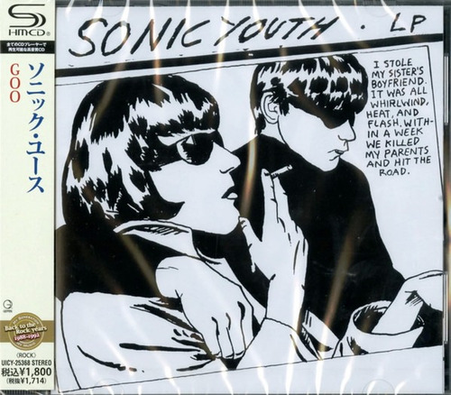 Sonic Youth - Goo - Cd Japon