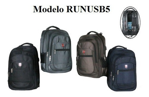 Mochila Runusb5 Con Porta Notebook Sabonis