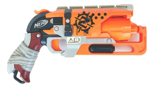 Nerf Zombie Strike Hammer Pistol + 15 Balas