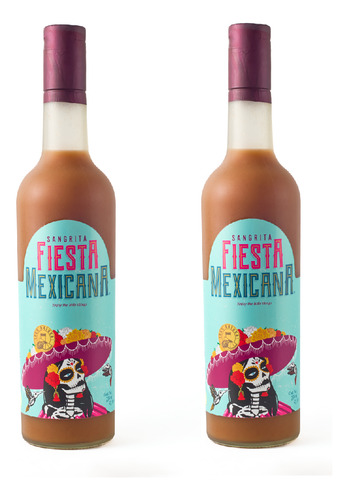 Sangrita Fiesta Mexicana Pack De 2 Botellas De 750ml
