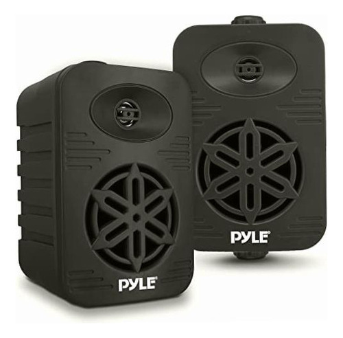 Pyle Indoor Outdoor Speakers Pair 300 Watt Dual Waterproof