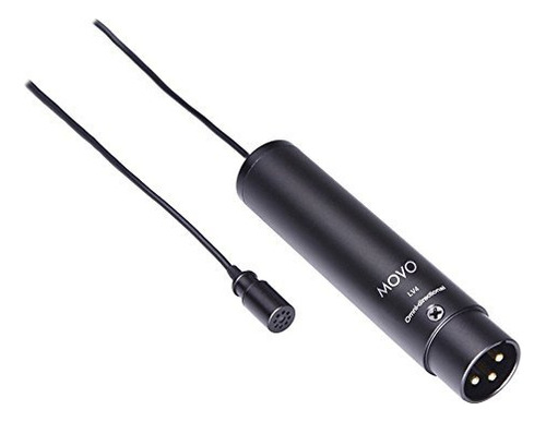 Movo Lv4c Xlr Phantom Power Lavalier Micrófono Cardioide Con