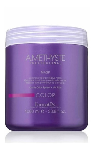 Farmavita Amethyste Color Mask 1000ml Protectora De Color Uv