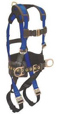 Condor 45j271 Full Body Harness, Vest Style, S, Polyeste Aad