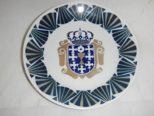 Plato Porcelana Sargadelos Galicia Escudo De Galicia Spain