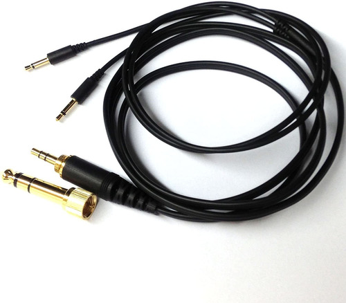 Cable Sennheiser Hd477 Hd497 Hd212 Pro Eh250 Eh350negro 1.2m