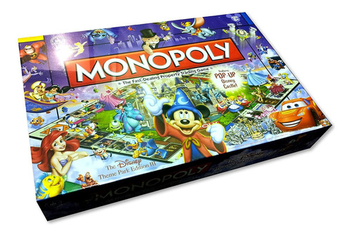 Juego De Mesa, Monopoly Inspirado El Parque De Atracciones D