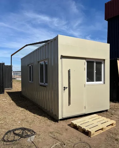 Modulos Habitables-habitacional Oficina Movil Container