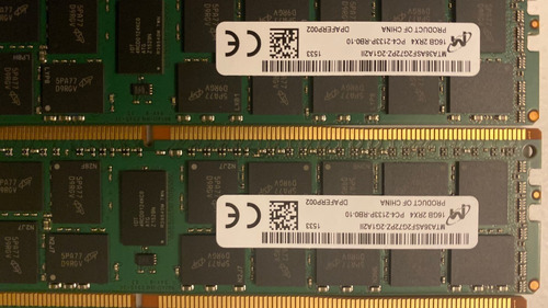 Memoria Dell Poweredge 16gb Pc4-2133p Hp G9 G10 R630 R640