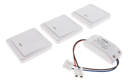 Kit De Telemando Inalámbrico Interruptor De Bombilla Panel