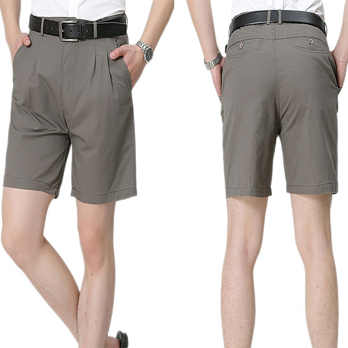 Bermuda Short Pantalones Cortos Ajuste Clásico Para Hombre