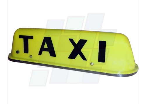 Cartel Para Taxi Luz Base Imantada Luminosa 12v