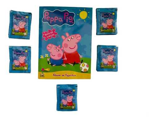 Album Peppa Pig 2022 - Album + 100 Sobres De Figuritas
