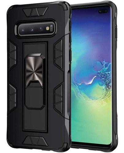 Funda Para Samsung S10 Plus Grado Militar Dionsibei Negro