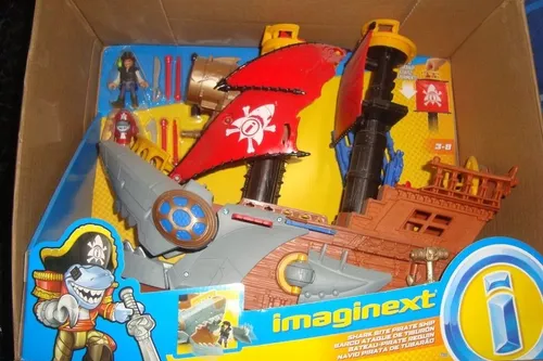 Barco tiburon imaginext sale