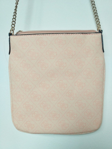 Imagen 3 de 5 de Cartera Morral Guess Rosa Nueva Con Etiqueta Envios Olva