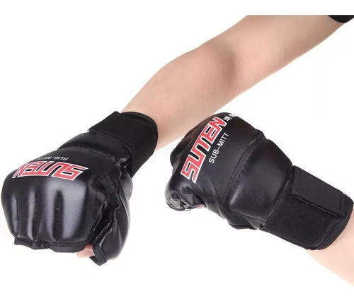 Guantes De Cuero Sintético Para Boxeo, Mma, Muay Thai