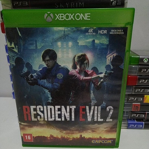 Resident Evil 2 Remake Xbox One Mídia Física Original 