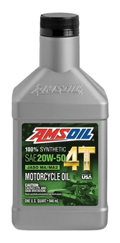 20w50 Amsoil Performance Aceite Moto Sintético 1l
