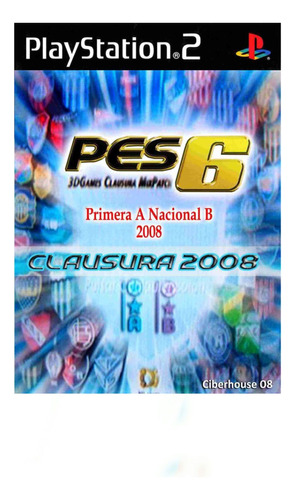 Ps 2 Pes 6 Liga Argentina Clausura 2008 / Completo / Play 2