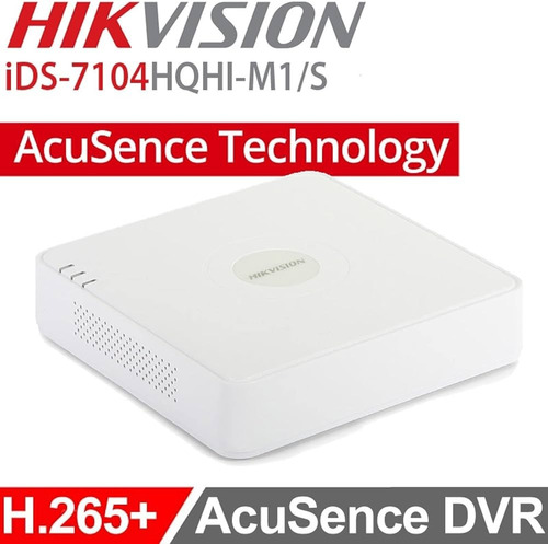 Dvr 4 Canales Ids-7104hqhi-m1/s  Hikvision
