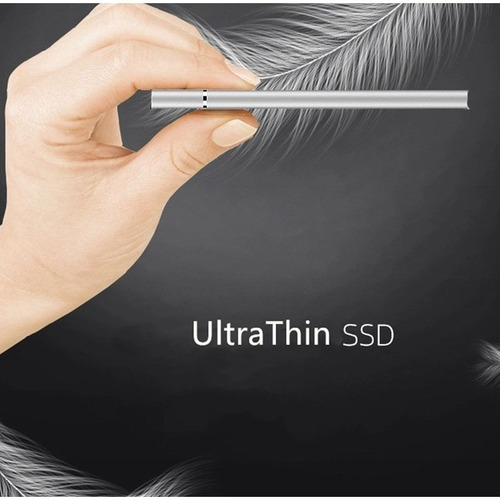 Imagen 3 de 6 de Disco Ssd Externo 3,8 Tb Portátil Ultra Slim Metal Negro