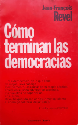 Cómo Terminan Las Democracias Revel Sudamericana Usado #