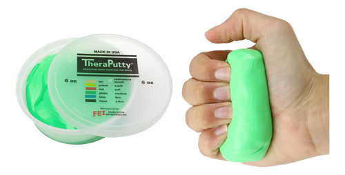 Masilla De Ejercicio Manual Estándar Cando Theraputty