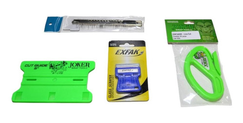 Kit De Polarizados Premium Espatula Cutter Scraper  Line Cut