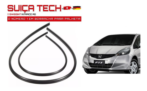 Par Refil Palhetas Dianteiras Honda New Fit/city Aero Twin