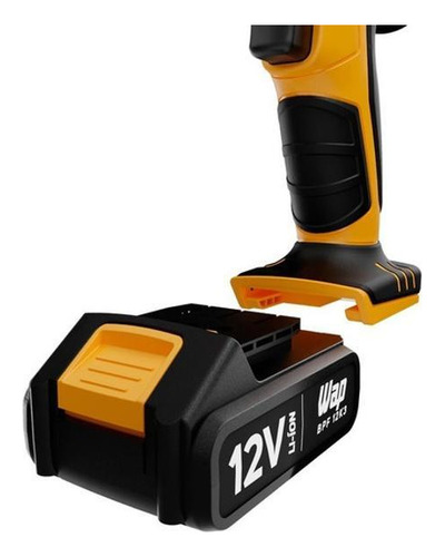 Parafusadeira Furadeira Com Maleta Bateria 12v Bpf 12k3 Wap