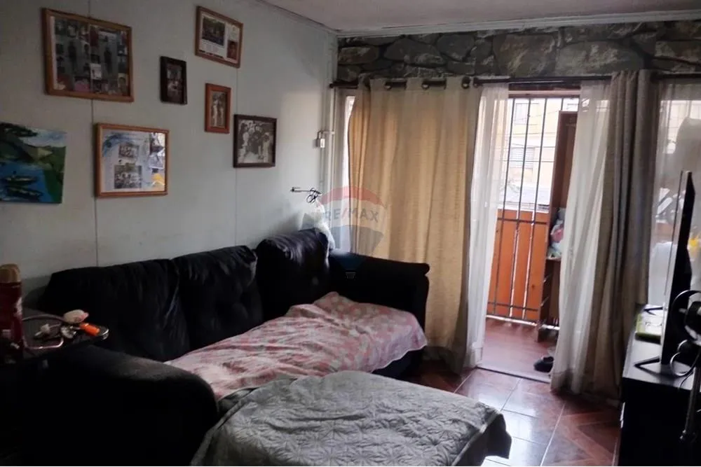 Imagen 3 de 14 de Departamento Acogedor En Lo Espejo Con Terraza