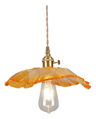 Lámpara Colgante Moderna, Lámpara Colgante Led, Naranja