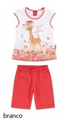 Conjunto Infantil Feminino Marca Kily, Super Lindo!