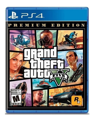 Grand Theft Auto V Premium Ps4 Gta (envio Gratis)