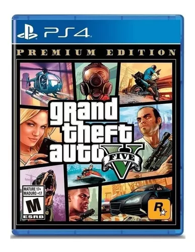 Grand Theft Auto V Premium Ps4 Gta