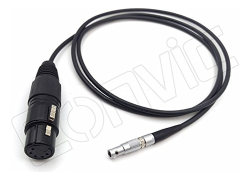 Arri Cable Audio Para Mini Camara 5 Pin Conector Xlr