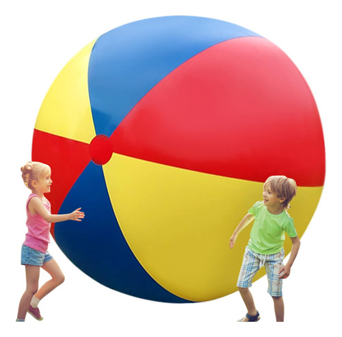 Pelota De Playa Inflable Gigante, Tamaño Jumbo De 5 Pulgadas